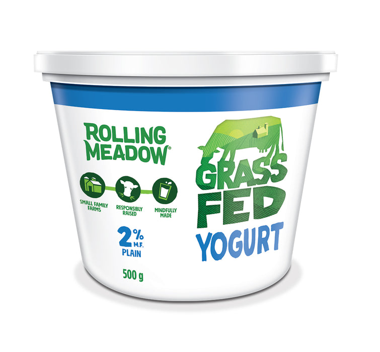 Rolling Meadow - Grass Fed 2% Plain Yogurt, 500g