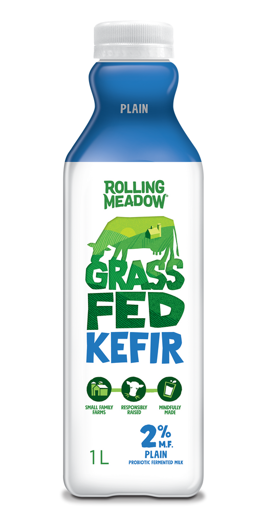 Rolling Meadow - Grass Fed 2% Plain Kefir, 1L