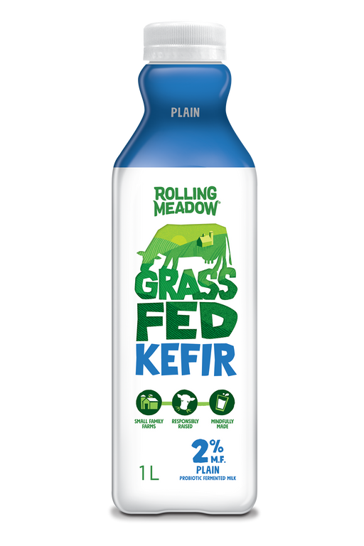 Rolling Meadow - Grass Fed 2% Plain Kefir, 1L