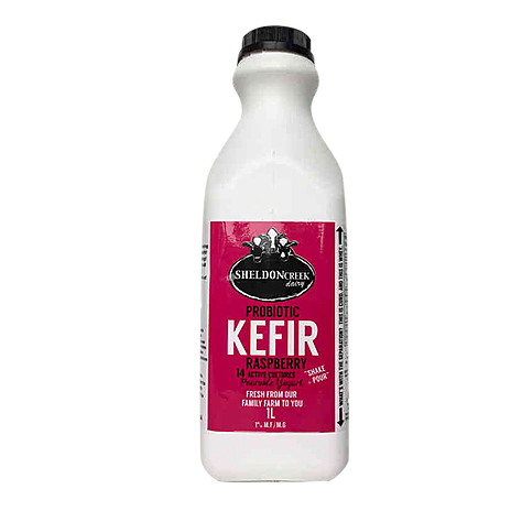 Sheldon Creek Dairy - Raspberry Kefir, 1L