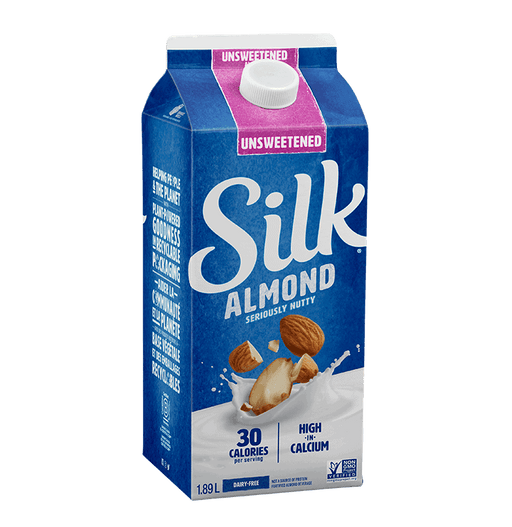 Silk - Unsweetened Original Almond Beverage, 1.89L
