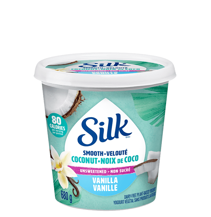 Silk - Unsweetened Vanilla Coconut Yogurt, 680g