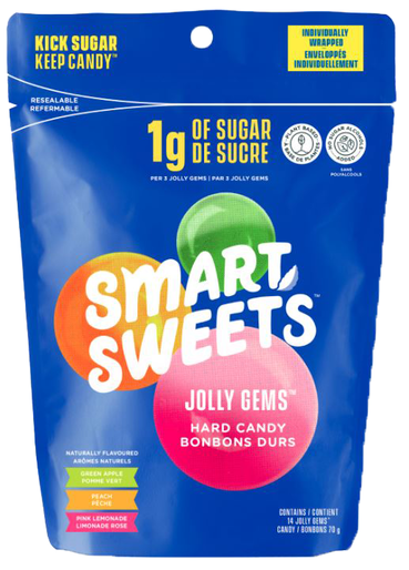 SmartSweets - Low Sugar Jolly Gems, 70g
