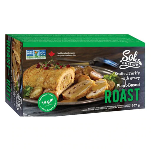 Sol Cuisine - Stuffed Turk'y Roast with Gravy, 907g