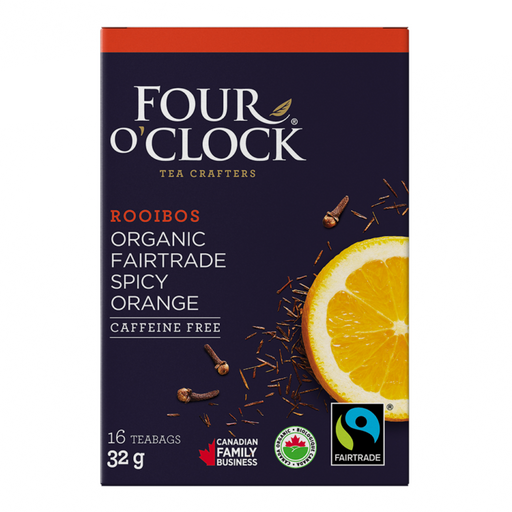 Four O'Clock - Rooibos Tea, Spicy Orange, 16 bags