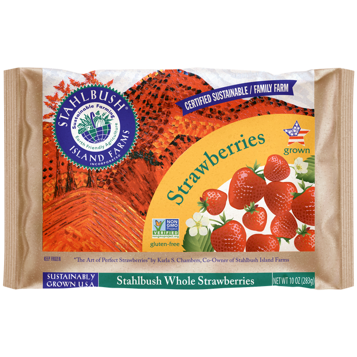 Stahlbush Island Farms - Whole Strawberries, 300g