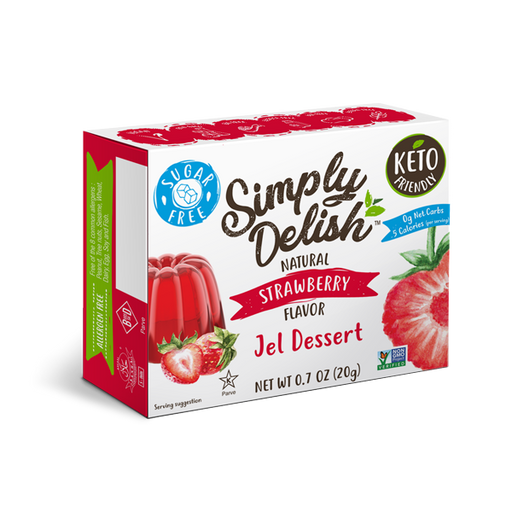 Simply Delish - Jel Dessert, Strawberry, 20g