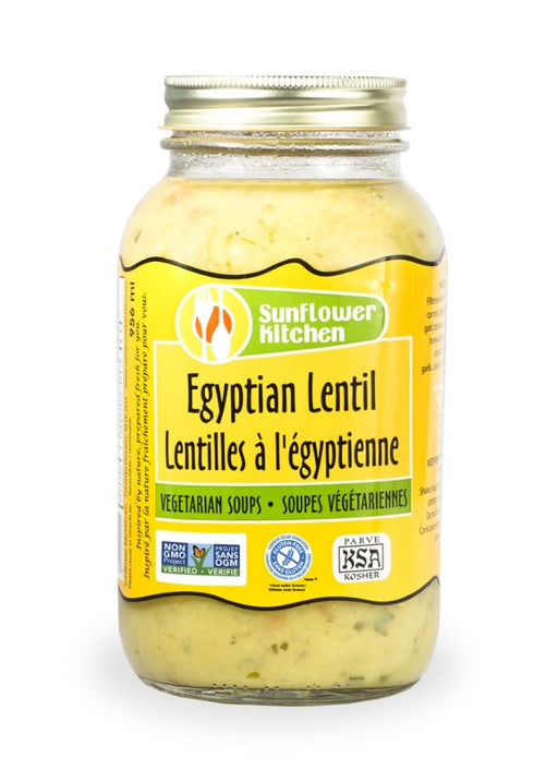 Sunflower Kitchen - Egyptian Lentil (No Oil Added), 956ml