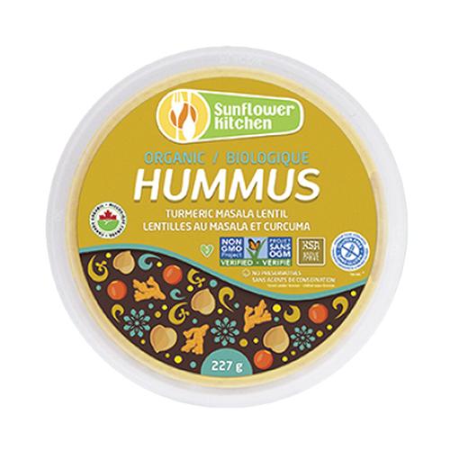 Sunflower Kitchen - Organic Turmeric Masala Lentil Hummus, 227g