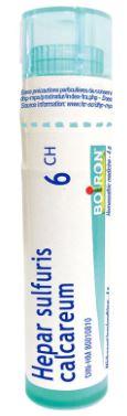 Boiron - Hepar Sulfuris Calcareum 6ch, 80 pellets