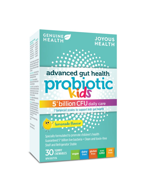 Genuine Health - Kids Advanced Gut Health, 30 caps