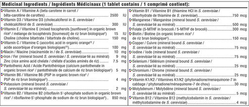 Mega Food - Baby & Me 2, 60 TABS.