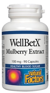 Natural Factors - Mulberry Extract, 90 caps