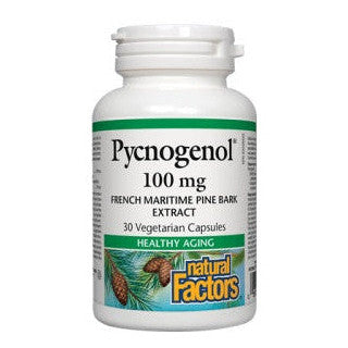 Natural Factors - Pycnogenol 100 Mg, 30 vcaps