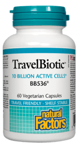 Natural Factors - Travel Biotic, 60 VEGCAPS