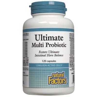 Natural Factors Ultra Multi Probiotic 120 caps