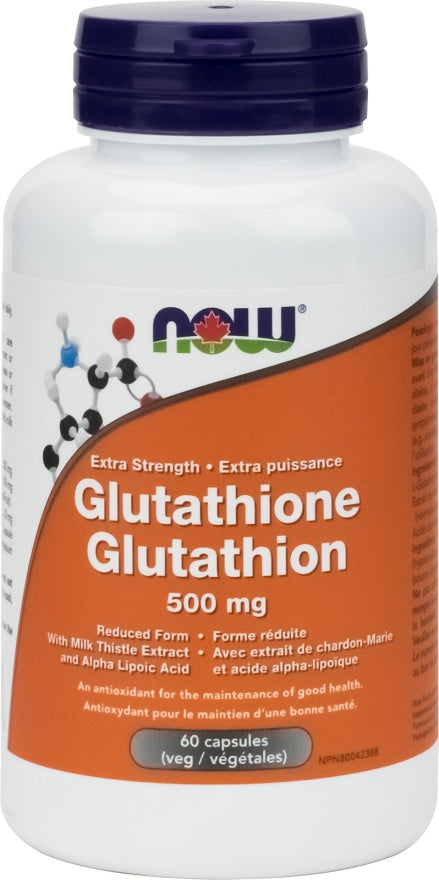 NOW Glutathione 500mg 60 caps