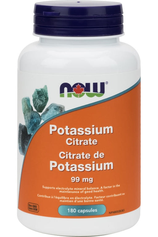 NOW Potassium Citrate 99mg 180caps