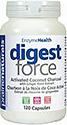Prairie Naturals - Digest Force Activated Charcoal, 120 Capsules