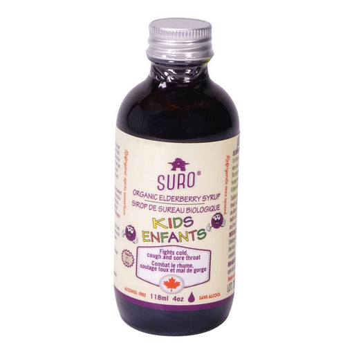 Suro - Organic Elderberry Syrup for Kids, 118mL