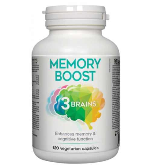 3 Brains - Memory Boost, 120VCAPS