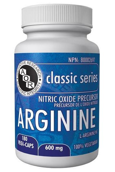 AOR - Arginine, 180 Cap