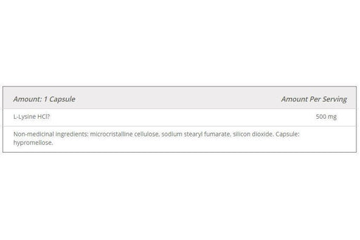 AOR - L-Lysine, 150 Caps