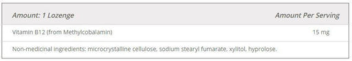 AOR - Methylcobalamin 15mg, 60 Lozenges