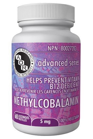 AOR - Methylcobalamin 5mg, 60 Lozenges