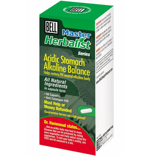 Bell - Acidic Stomach Alkaline, 60caps