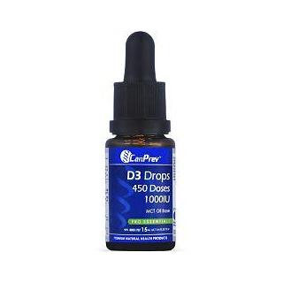 CanPrev - D3 Drops 1000iu, 15ml