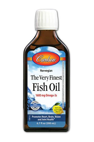 Carlson - Finest Fish Oil Lemon - 200ml