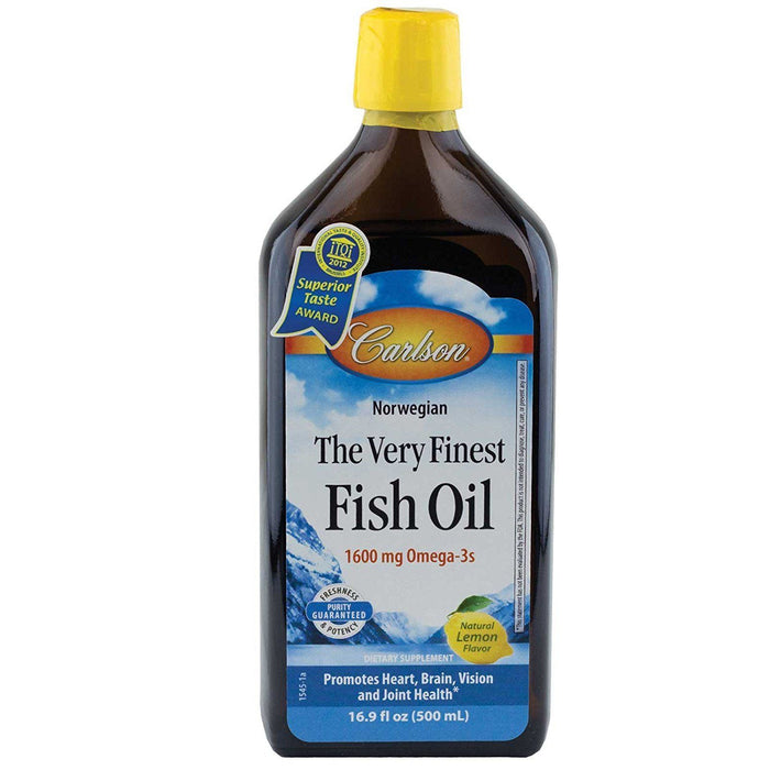 Carlson - Finest Fish Oil Lemon 500ml