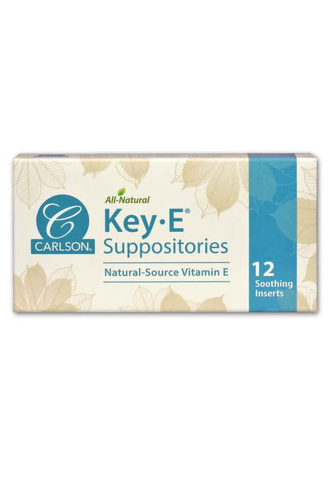 Carlson - Key-e Suppositories, 12 INSERTS