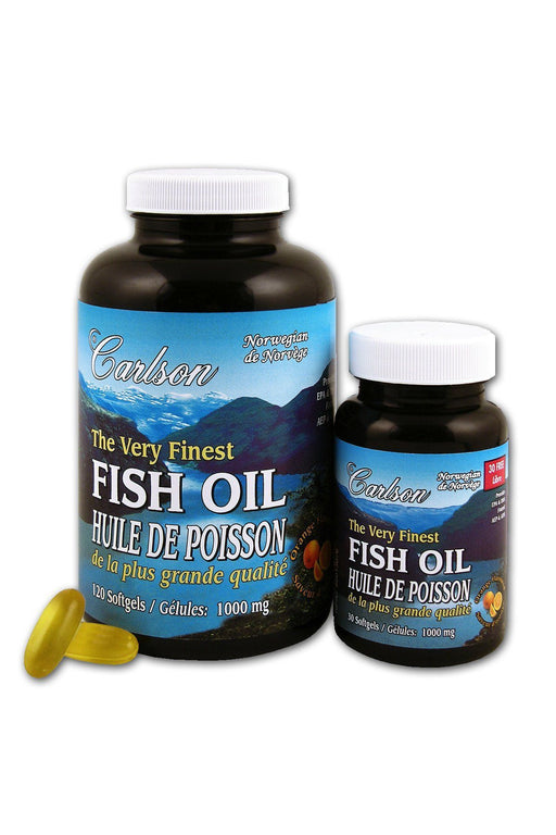 Carlson - Norwegian Fish Oil Orange, 120+30 duo pack