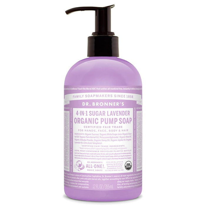 Dr. Bronner's - Pump Soap - Lavender, 355mL