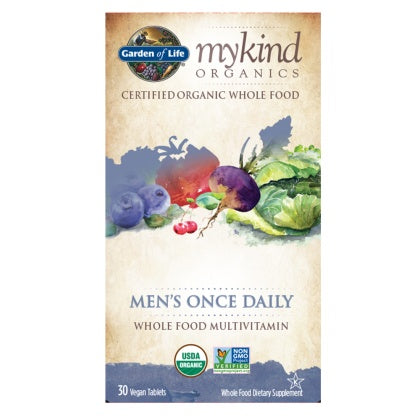 Garden of Life - Mens Once Daily Multi Vitamin - 30 Vegan Tabs