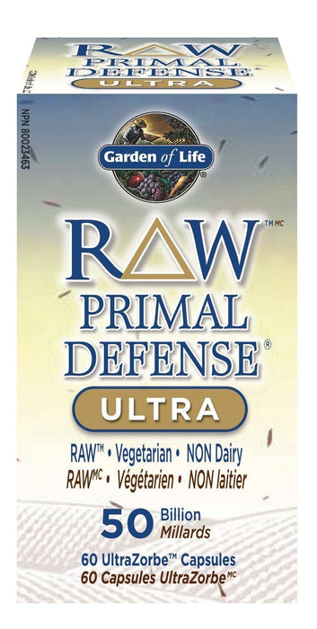 Garden of Life - Raw Primal Defense Ultra, 60 caps