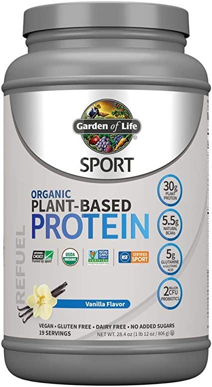 Garden Of life - Sport Organic Plant-based Protein Powder Vanilla, 806g
