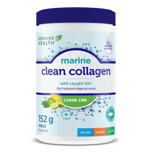 Genuine Health - Marine Clean Collagen - Lemon Lime, 152g