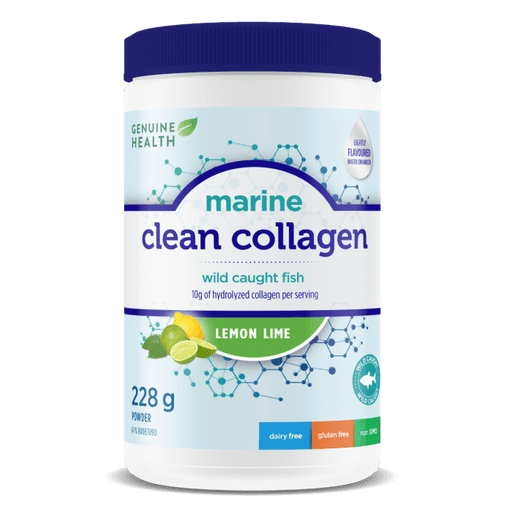 Genuine Health - Marine Clean Collagen - Lemon Lime, 228g