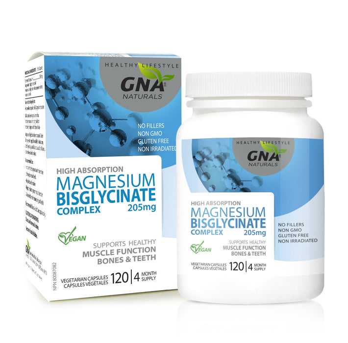 GNA - Magnesium Bisglycinate Complex, 120 VCAPS