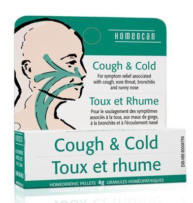 Homeocan - Cough & Cold Pellets, 4g