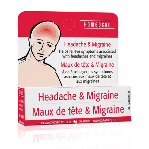 Homeocan - Headache & Migraine Pellets, 4g