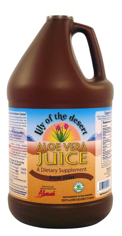 Lily of the Desert - Preservative Free Inner Fillet Aloe Juice - 3.78L