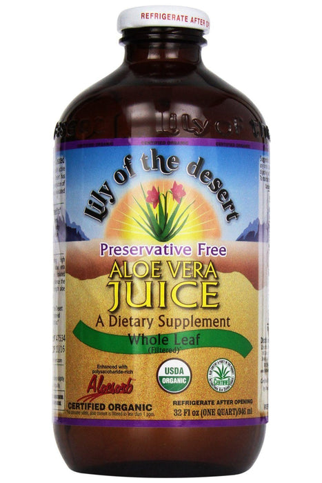 Lily of the Desert - Preservative Free Inner Fillet Aloe Juice -946ml