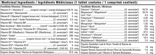 Mega Food - Baby & Me, 120 tablets