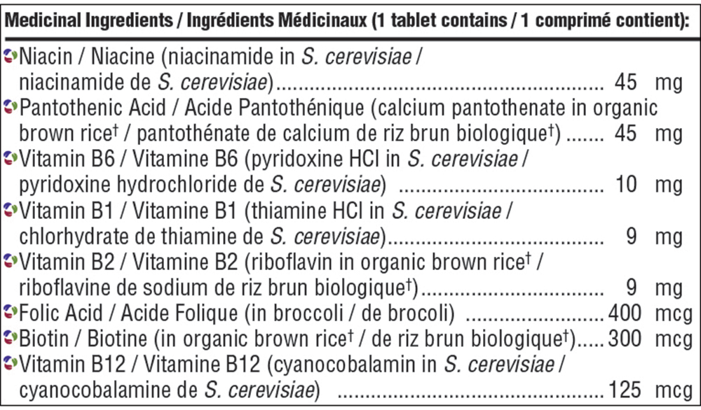 Mega Food - Balanced B Complex, 72 Tablets