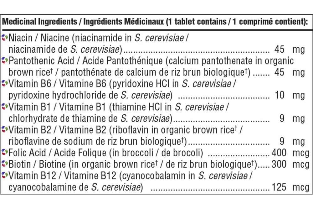Mega Food - Balanced B Complex, 72 Tablets