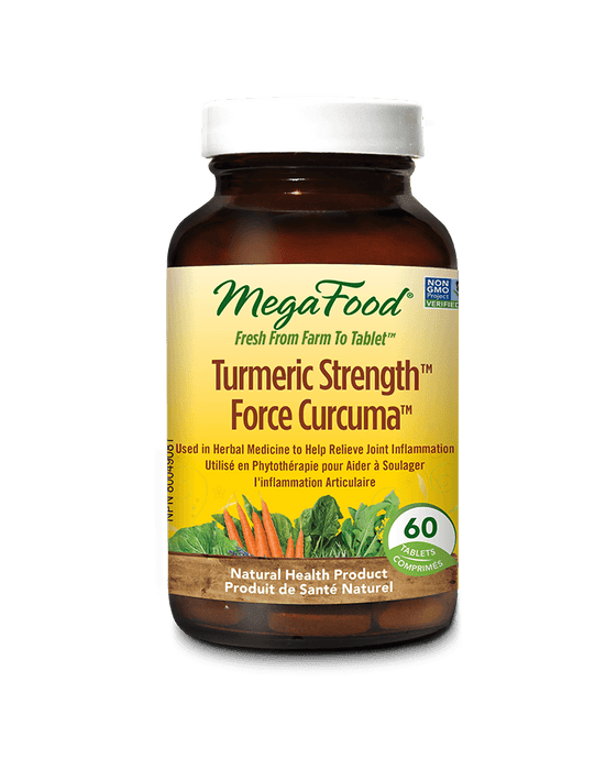 Mega Food - Turmeric Strength™, 60 Tablets